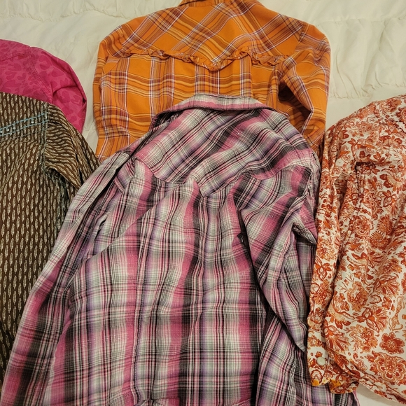 Lot of little girls western shirts - Picture 3 of 4